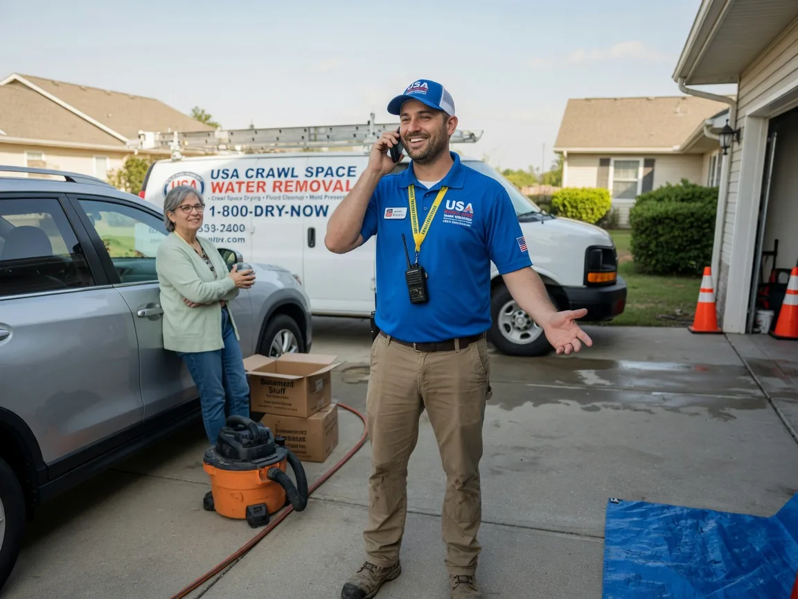 Crawl Space Water Removal Blunt, SD FAQs